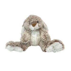 Melissa & Doug Bunny Rabbit Stuffed Plush Beige White 9" NWOT